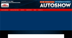Desktop Screenshot of bostonautoshow.com
